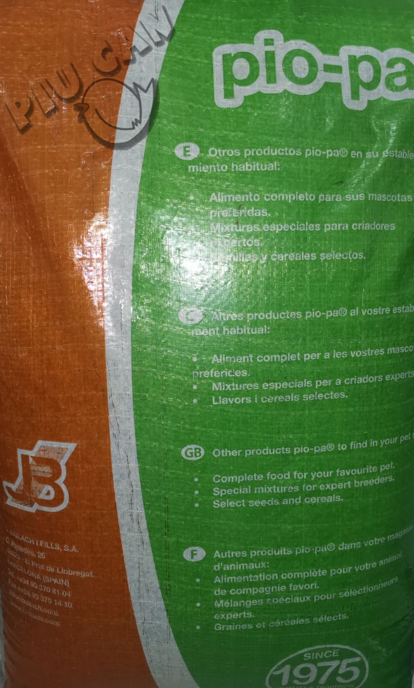 Mixtura para jilgueros competición